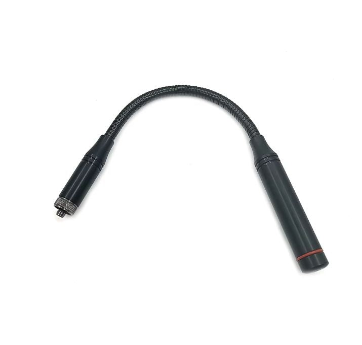 Antena original Multibanda Tubo de Ganso VHF/UHF – Alta Ganancia para Walkie Talkie (136-520 MHz)