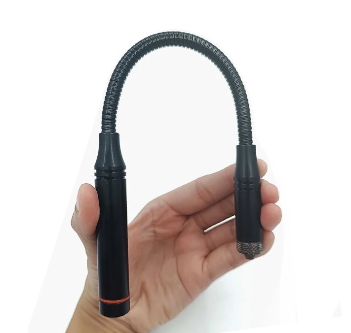 Antena original Multibanda Tubo de Ganso VHF/UHF – Alta Ganancia para Walkie Talkie (136-520 MHz)
