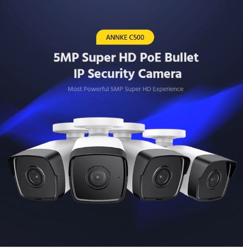 Annke C500 bullet 3k 5mp IP POE