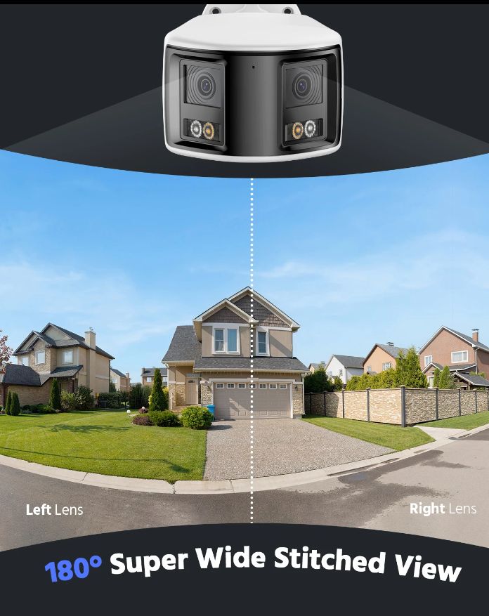 ANNKE  Dual-Lente / 8MP – La seguridad que VE y ESCUCHA todo