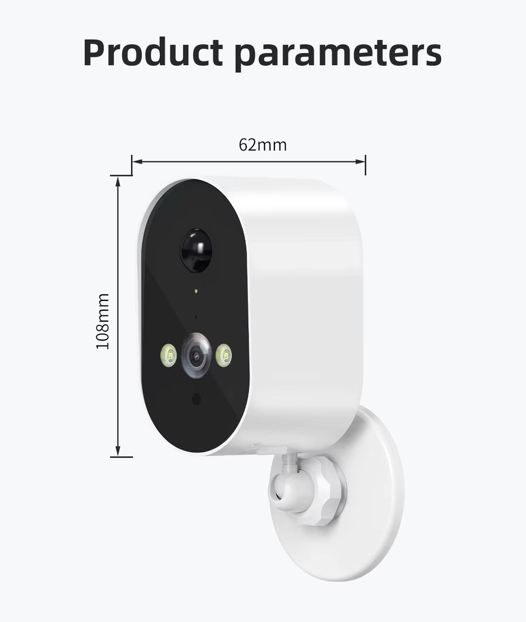Camara Wifi para exteriores con bateria 3Mp