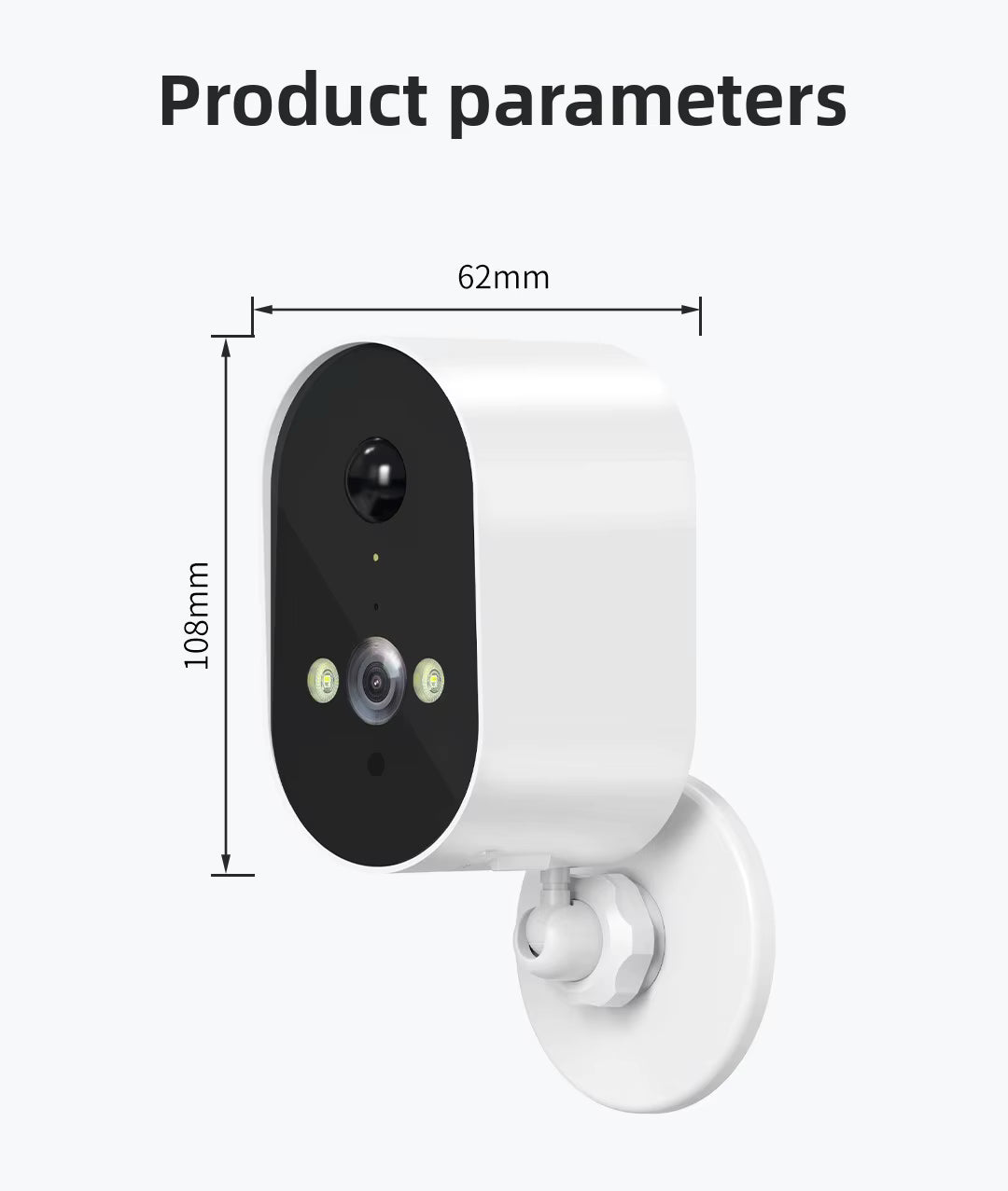 Camara Wifi para exteriores con bateria 3Mp