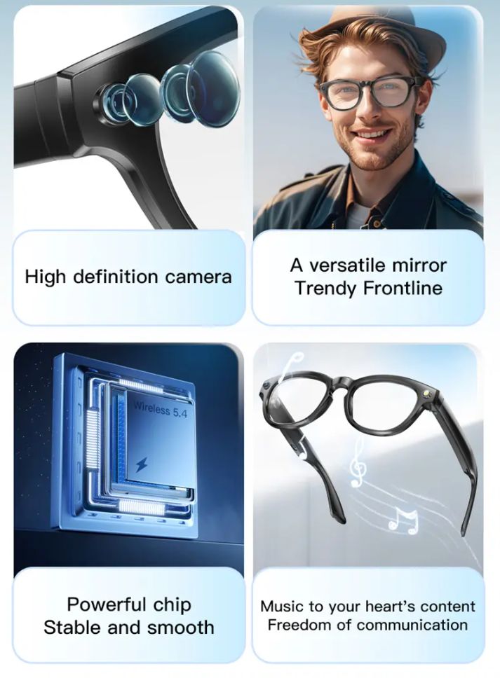 Lentes Inteligentes con Cámara