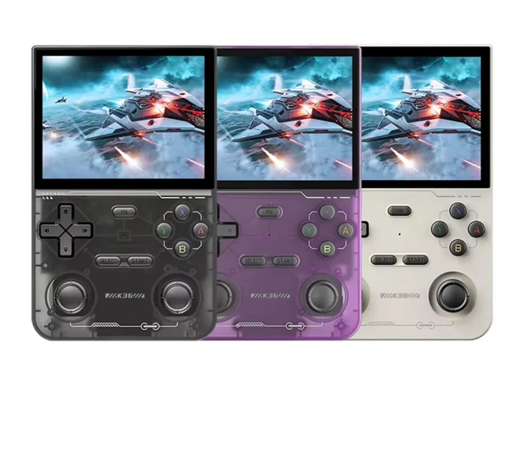 K36  Gaming Player Linux System Classic Retro  Game Console RK3326