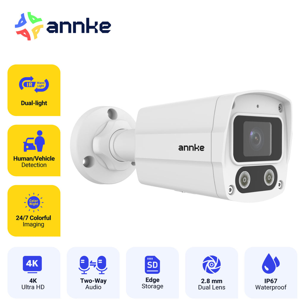 ANNKE UP005 ip PoE IP67 de 6MP 4K