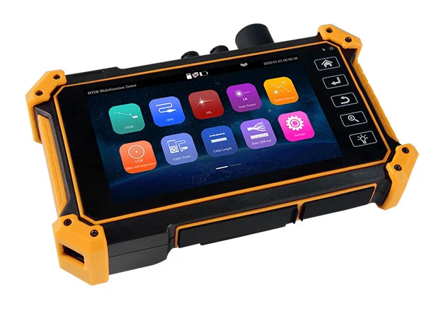 CCDCAM ET-MOT51 5.5 Inch Otdr CCTV IP Camera Tester Dual Wavelength 1310/1550 RJ45 TDR Cable Test Monitoring Accessories