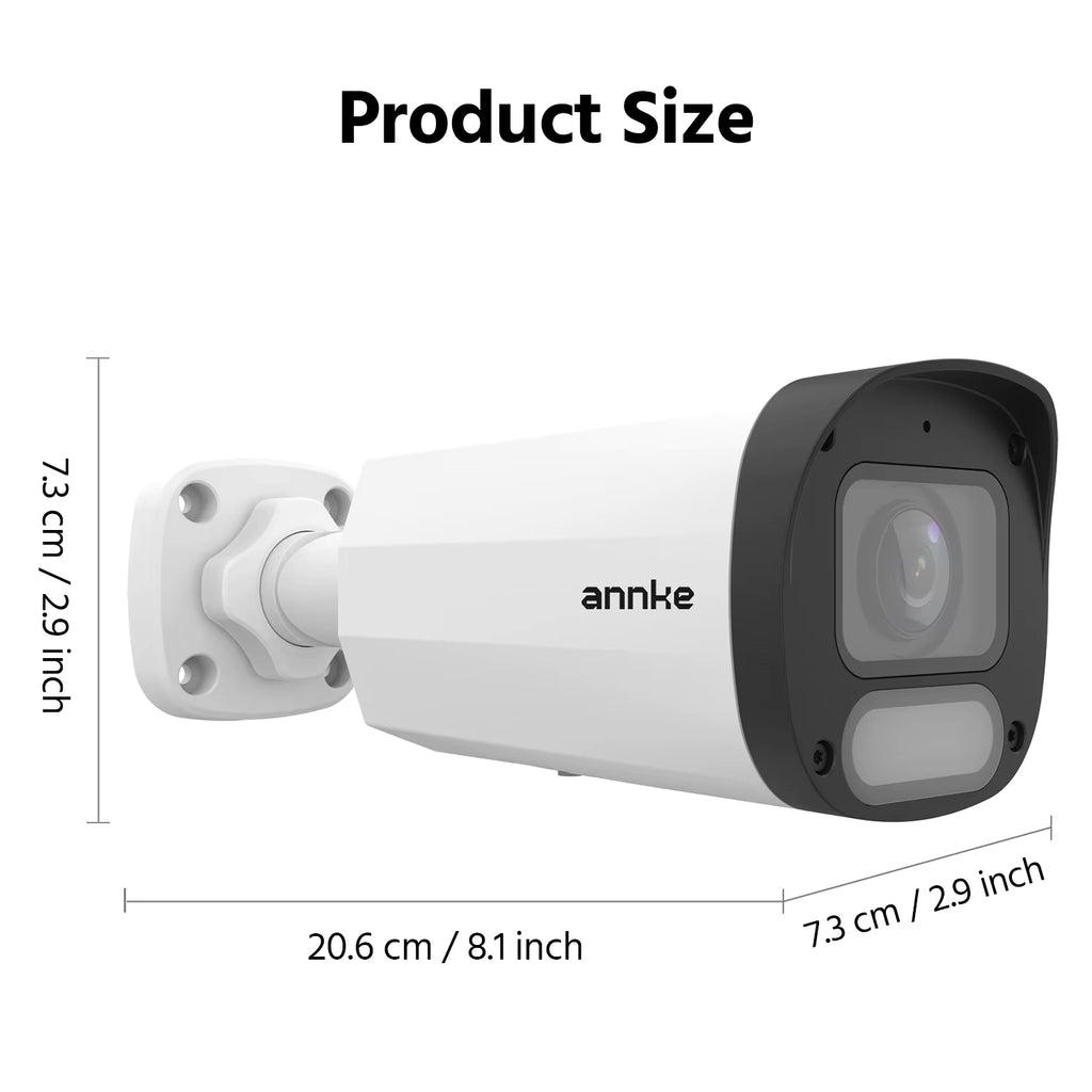 ANNKE UP007 cámara IP Poe 6MP para exteriores