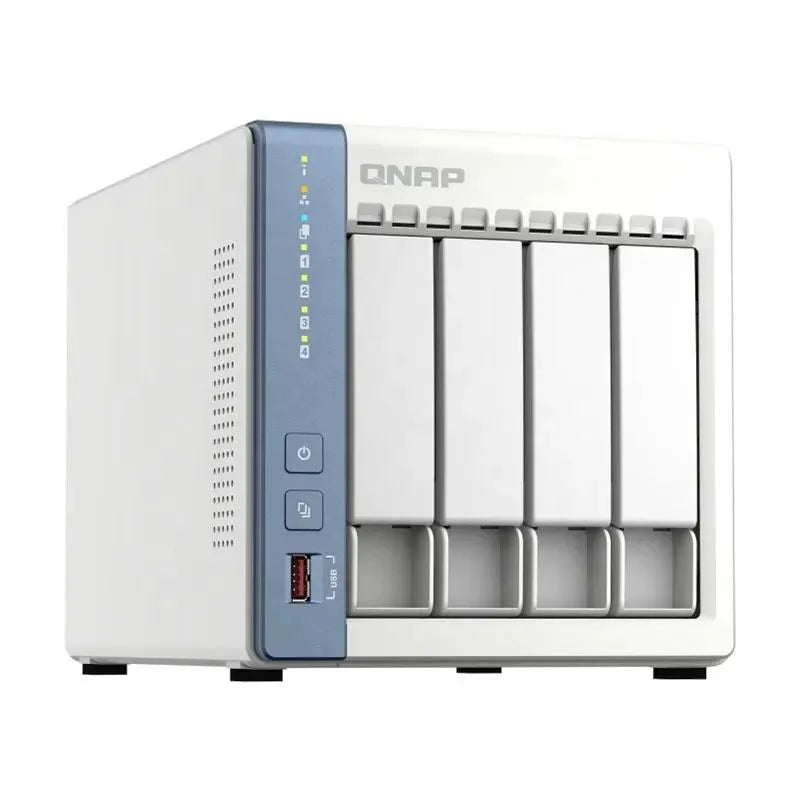 Servidor NAS Qnap 4 Bahía, 2 Core Networked