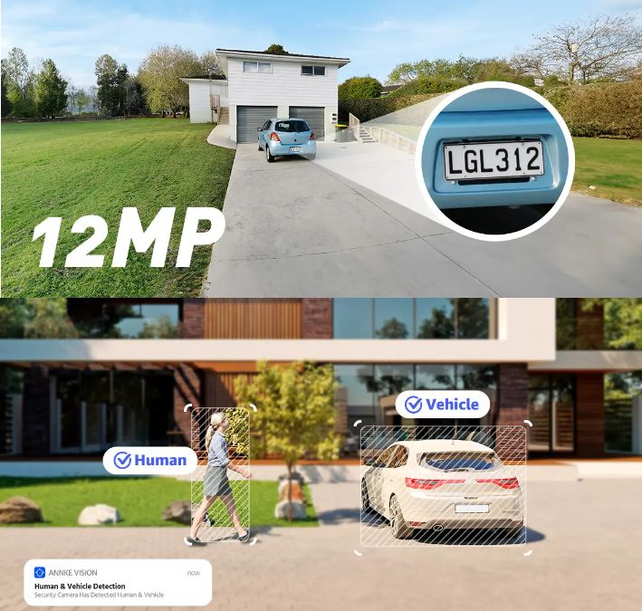 ANNKE 12MP 8CH NVR H.265 PoE