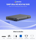 ANNKE 12MP 8CH NVR H.265 PoE