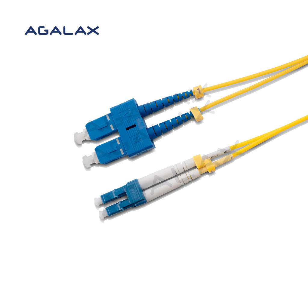 Patch cord Fibra LC/UPC to SC/UPC 3M 3.0MM Duplex LSZH 1310/1550nm 5g