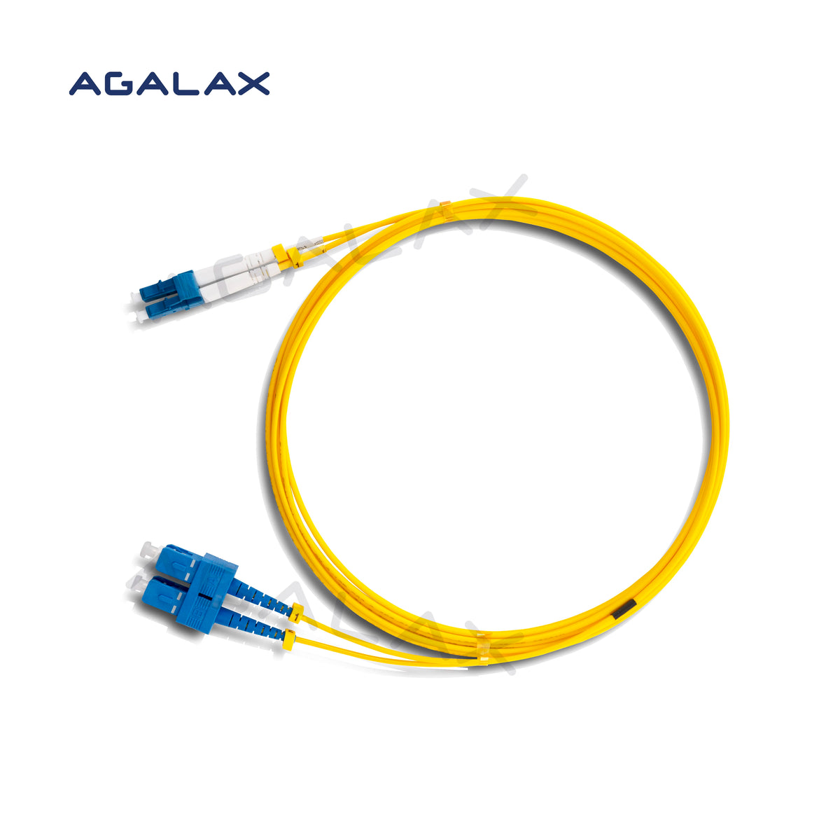 Patch cord Fibra LC/UPC to SC/UPC 3M 3.0MM Duplex LSZH 1310/1550nm 5g
