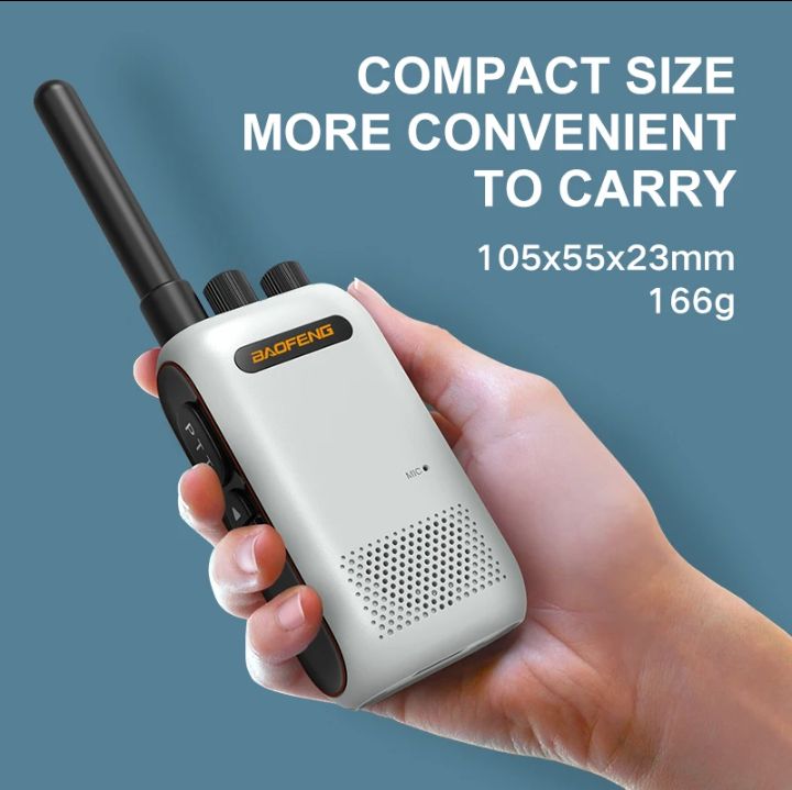 Radio Portátil BAOFENG 888S PRO – UHF 16 Canales con Carga USB-C