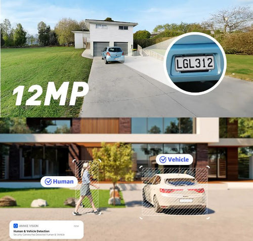 ANNKE 12MP 8CH NVR H.265 PoE