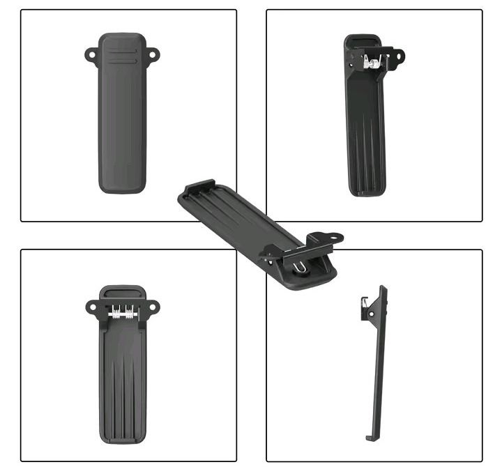 Clip de Cinturón Original BAOFENG Compatible con Múltiples Modelos.