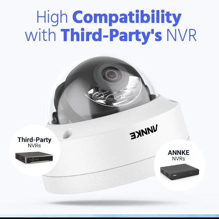 Cámara 4K 12mP ip poe